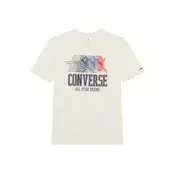 CONVERSE Majica ANNIVERSARY OF AMERICA  bež / modra / temno modra / rdeča