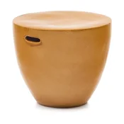 Keramična okrogla vrtna mizica o 45 cm Mesquida – Kave Home