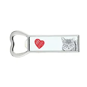 Artdog Manx - odpirač za steklenice z mačko, personaliziran odpirač za hladilnik, edinstveno darilo za moškega znamke Art-Dog