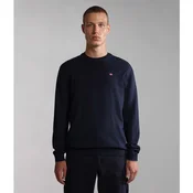 Napapijri Pulover Damavand NP0A4GJU Mornarsko modra Regular Fit