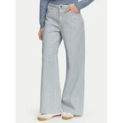 Guess Jeans Jeans hlače W6YA0O D1182 Modra Wide Leg