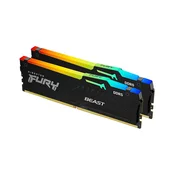 KINGSTON Ram memorija DDR5, Fury Beast RGB KF560C30BBAK2-32, 32GB (2x16)