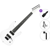 PSD Guitars SPS-1007 Basic SET Matte White Električna kitara