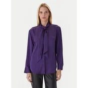 Calvin Klein Bluza LV044D125G Vijolična Regular Fit