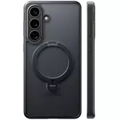 Premium ovitek Torras Ostand Spin za Samsung Galaxy S26 Plus - black