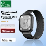 Chensong Zamenska narukvica za pametni sat za Huawei Watch GT4, Crna