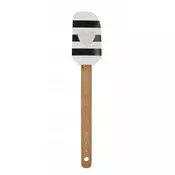 shumee Silikonska lopatica in strgalo za testo Miss Etoile Heart&stripes