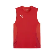 PUMA Funkcionalna majica rdeča / bela