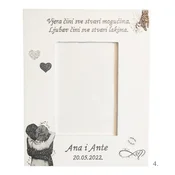 Personalizirani unikatni okviri za fotografije – Savršen poklon za vjencanje i zaljubljene - 4. - 151132