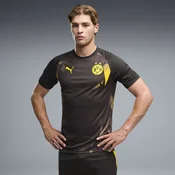 PUMA Borussia Dortmund Warm-Up Jersey Men, Men, Black/Faster Yellow, L
