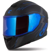 Integralna motociklistička kaciga Cassida Integral GT 2.1 Flash crno-plavo-siva