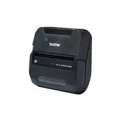 Brother RJ-4250WB, Bluetooth 4 Mobile Printer, 203dpi, USB mini-B/Bluetooth/Wi-Fi