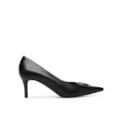 Čevlji z visoko peto Tory Burch Eleanor Pump 181019 Črna