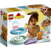 LEGO® Duplo®  Zabava tokom kupanja: Plutajuća crvena panda (10964)