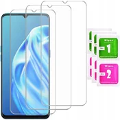 shumee 3x kaljeno steklo ZA OPPO A91 zaščitno steklo ZA zaslon 9H 3 kosi