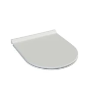 CeraStyle WC daska City Bella, 37.1x43.5cm, Bela