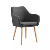 Livetastic Naslanjač Holz, Temno Siva