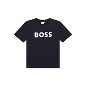 Boss Majica J25P24 S Mornarsko modra Regular Fit