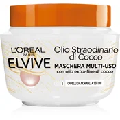 L’Oréal Paris Elseve Extraordinary Oil Coconut hranilna maska za normalne do suhe lase s kokosovim oljem 300 ml