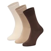 Dolge nogavice GINO ROSSI CEO_AS_GR_01_W_AW26 (3-PACK). Bež