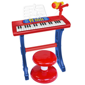 Bontempi Elektronski klavir rdeče-modra
