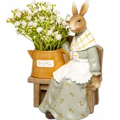 Figurica gospe Zajčje, velikonočni zajček, 25 cm, zajec v klobuku