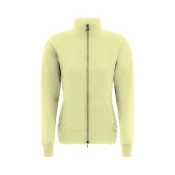 Deha CORE FULL-ZIP SWEATSHIRT, ženska jopa brez kapuce, rumena A00500