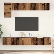 vidaXL Komplet TV omaric 5 pcs Star les Srednja 100 cm x 30 cm x 30 cm