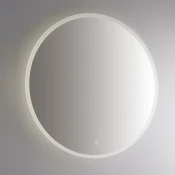 OGLEDALO OKROGLO LOTUS 75cm LED 4000K, NA DOTIK, ZATEMNITEV | Topdom