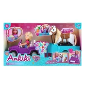 Ittl lutkica 13cm u autu sa konjem ( 749302 )