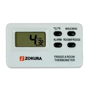 Digital thermometer for refrigerator/freezer and room use - Zokura