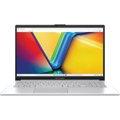 Asus Notebook Asus Vivobook Go 15 E1504FA-NJ934 R3 / 8GB / 512GB SSD / 15,6 FHD / Windows 11 Home (Cool Silver), (01-nb15as00113-w11h)