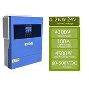 ANENJI Hibridni solarni inverter, 11000W izhodna moč, dvojni PV vhod, ANJ-4000W-24V, 220-240V, (5000156986)