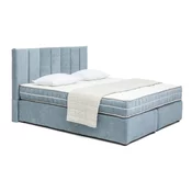 Modra boxspring postelja 180x200 cm Olia Bold Line – Bonami Selection
