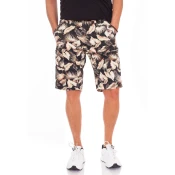 JET LAG 22 780 BERMUDE BLACK FLOWER