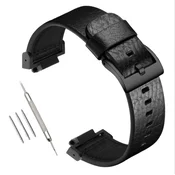 INF Pas za uro iz pravega usnja za Casio G-SHOCK DW-5600/GWB5600/GA-2100 Black + Black, (21733976)