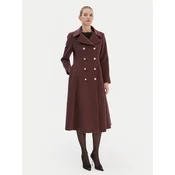 Rinascimento Prehodni plašč CFC0126730003 Rjava Regular Fit