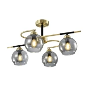 ELMARK BILL LUSTER 4XE14 CRNA MAT/BRONZA