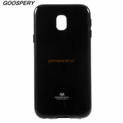 Goospery Jelly tanek silikonski ovitek za Samsung Galaxy J3 2017 J330 - črn
