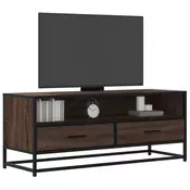 TV ormaric boja smedeg hrasta 100x34,5x40 cm konstruirano