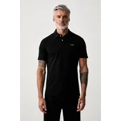 Guess polo majica moška bombažna z elastanom