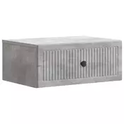 vidaXL vidaXL Nočna omarica Betonsko siva 49 x 34,5 x 20 cm Inženirski les, (5000209654)