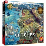 Good Loot Gaming Puzzle: The Witcher – The Northern Realms Map 1000 Igra