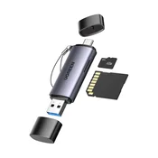 UGREEN citac memorijskih kartica, TF/microSD/SD kartice, USB-C/USB-A