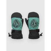 Volcom Day Saver Kids Mittens spruce green