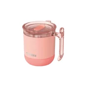 QUOKKA Quokka Wave Smartgrip, Nerezový termo hrnček Pastel Peach, 260ml, 40275