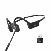 SHOKZ OpenComm UC - Black Slušalice Bežicno Kacenje na uho Ured / pozivni centar Bluetooth Crno
