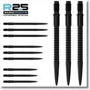 MISSION | R2.5 Rapid | GV1 | Black | Steel Tip konice