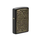 ZIPPO 49597 Maze, Black mate