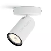 Lampa Philips Pongee Spot 1 x 10 W GU10 - Bela